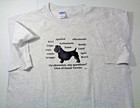 Glen of Imaal Terrier Dog Obsession, Any Questions? T-shirt Size L Grey Sale