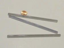 3x Pack of 3 Glass Rod 6" Mixer Mixing Bar 6mm Lab Stirring Mix Coffee Tea Sugar