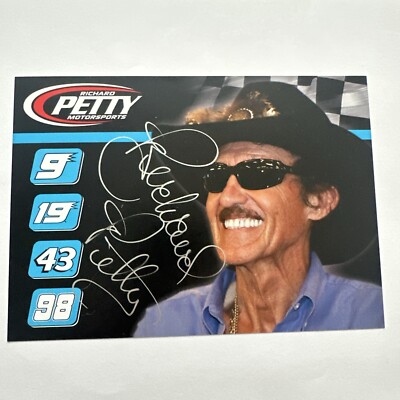 RICHARD PETTY Autograph Hand Signed 5x7