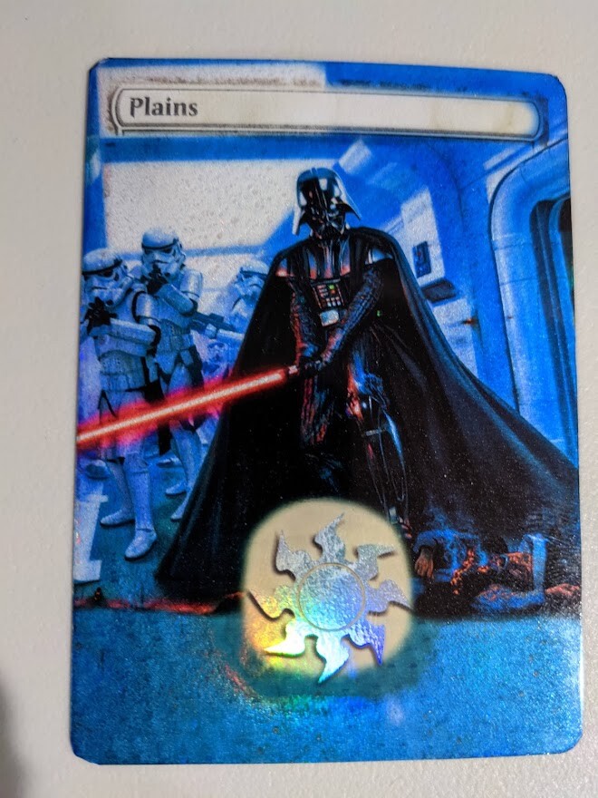 FOIL MTG ALT PLAINS DARTH VADER STORMTROOPERS IMPERIALJUSTICE COMMANDER EDH  CUBE | eBay