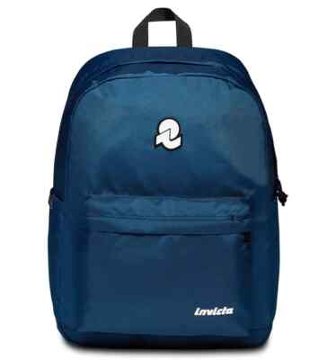 INVICTA CARLSON PLAIN BLUE BACKPACK GRS SCHOOL & LEISURE