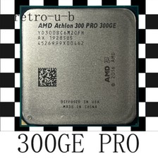 AMD Athlon 300GE PRO 3.4GHz 2Core 35W Socket AM4 CPU Processor