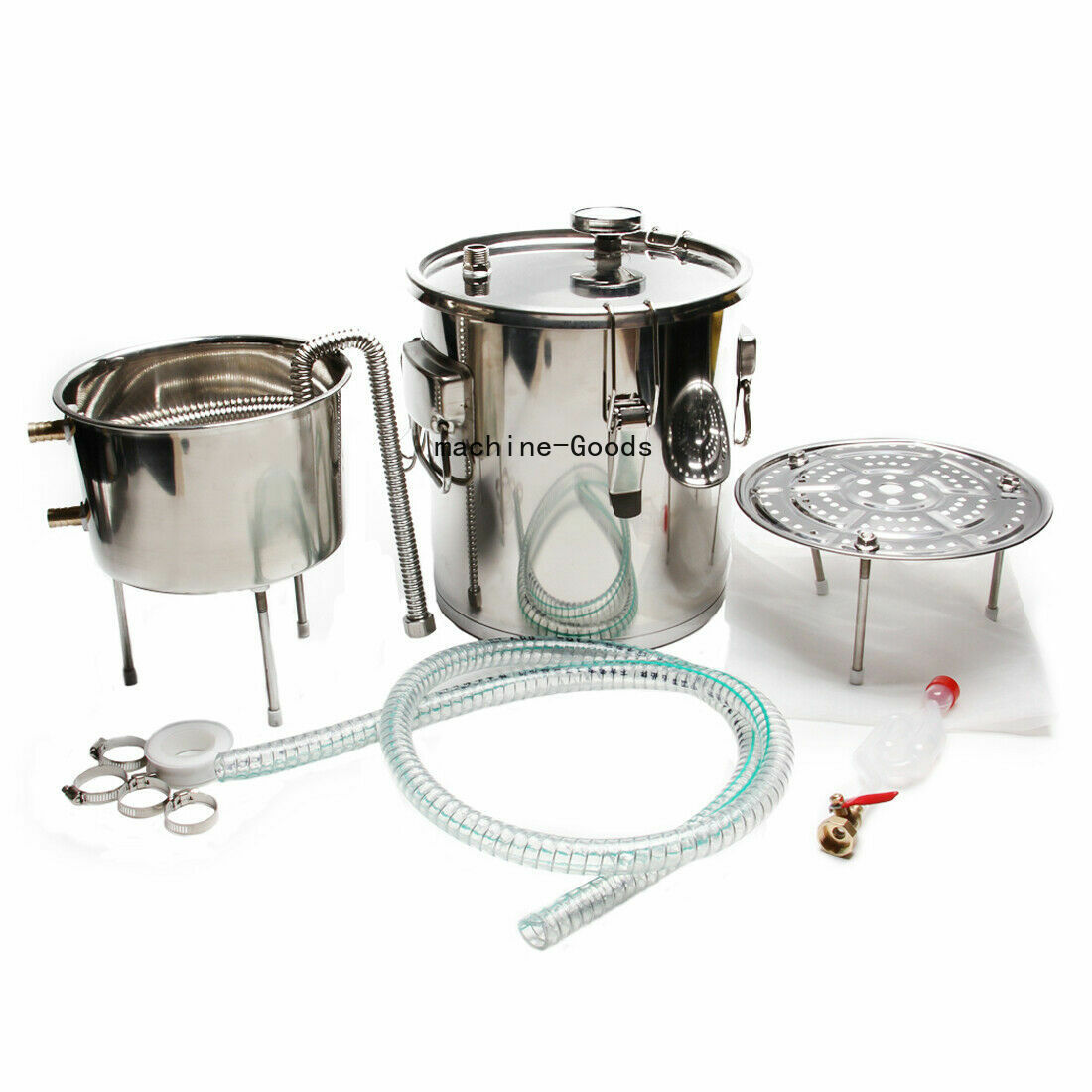 New Alcohol Stainless Still Distiller Home Brew Kit Moonshine Wine Making Boiler