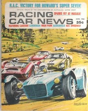 Racing Car News 1966 Jun Oran Park Caversham Mallala Baskerville Warwick Farm La