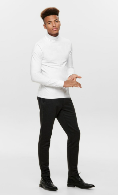 Only & Sons MARK TROUSERS Black 31 / 32''