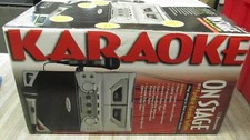VINTAGE Emerson ON STAGE EK215 PORTABLE KARAOKE SYSTEM NEW SEALED