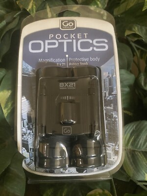 NEW GO  Pocket Optics 8x21 Magnification w/Case