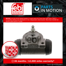 Wheel Cylinder fits FIAT 500 312 1.2 Rear 2007 on 169A4.000 Brake 71737952 Febi