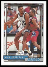 1992-93 Topps #142 Nick Anderson