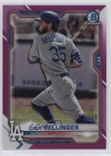2021 Bowman Chrome Fuchsia Refractor /299 Cody Bellinger #89 6k2