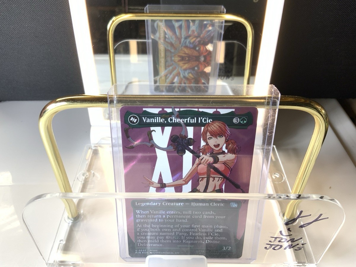 Vanille, Cheerful I'Cie Borderless Surge Foil - Final Fantasy MTG