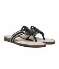 LifeStride Women's Shoes - Raegan Thong Sandals Black Multi Size 5.5 New