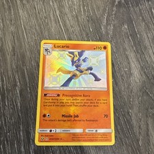 The Pokémon Company Lucario SV22/SV94 Hidden Fates Shiny Holo Rare 110 HP Eng on eBay