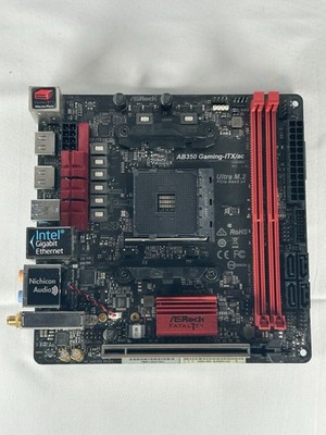 ASRock AB350 Gaming-ITX/ac Motherboard AMD B350 Socket AM4 DDR4 m.2 + Prism cool