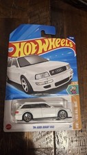 Hot Wheels 2025 '94 AUDI AVANT RS2 in WHITE - HW: '70s VS. '90s, 2/10. Long Card