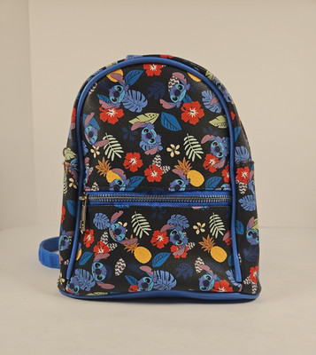 Disney Bioworld Lilo & Stitch mini backpack with tropical print. Backpack only.