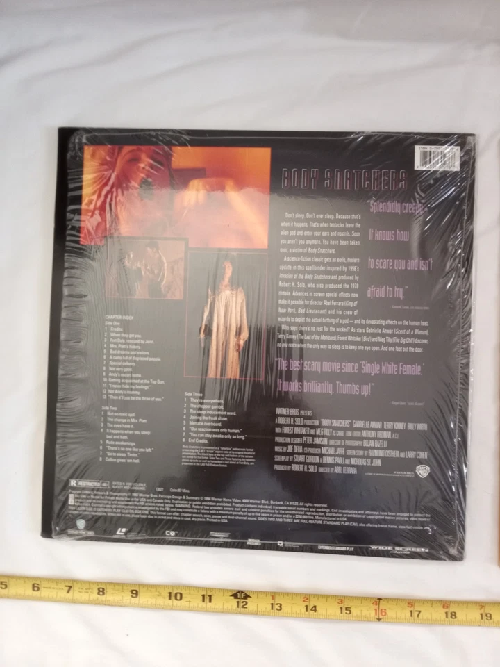 LOT OF 2 Laserdisc Rare Horror Slasher Gore Cult Classic LOT, DRIVE IN MASSACRE. Foto 4 de 4