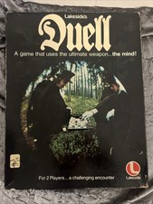 Vintage 1976 Duell Board Game Lakeside Complete 2-Player Strategy