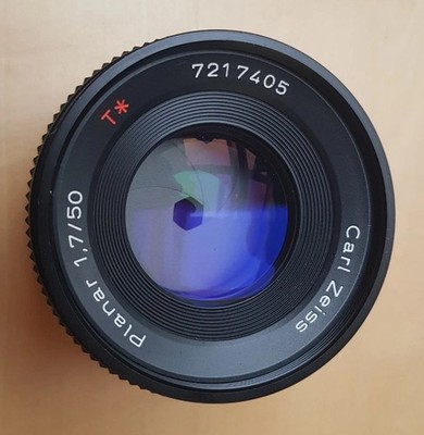 Carl Zeiss Planar T* 50mm F1.7 AE f. CONTAX