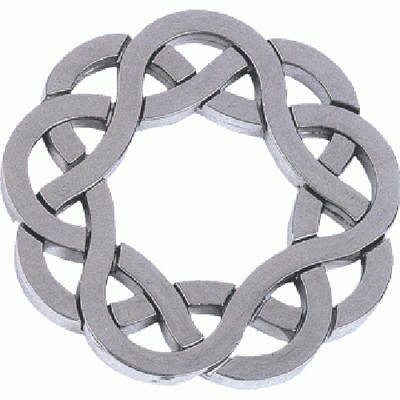 Cast Coaster - Hanayama Metal Puzzle