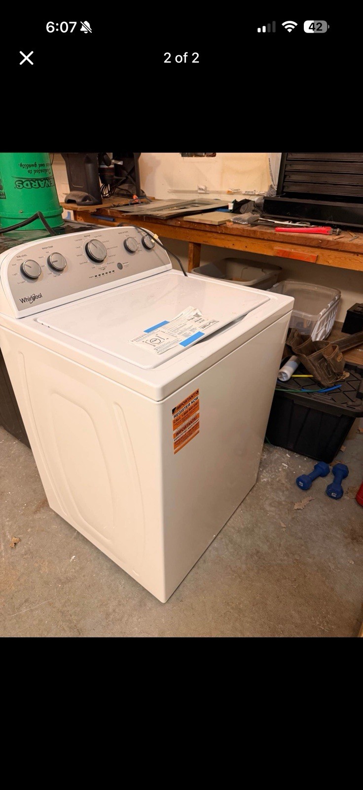 washer and dryer set