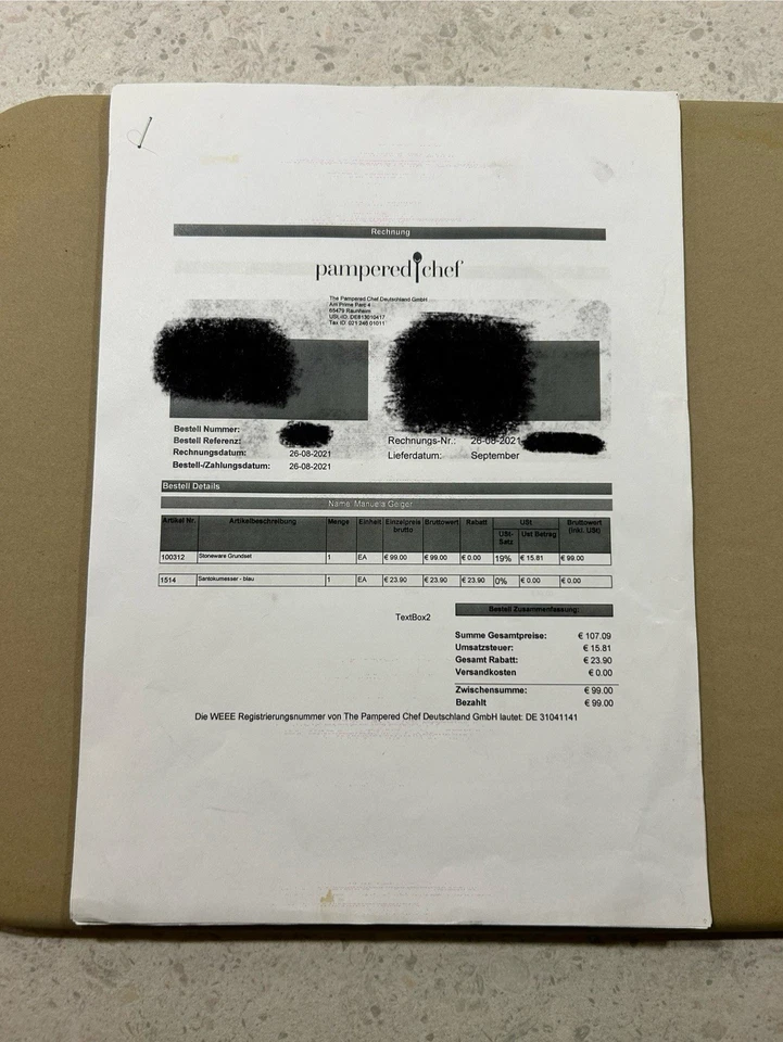 Pampered Chef Stoneware Grundset - Bild 4 von 4