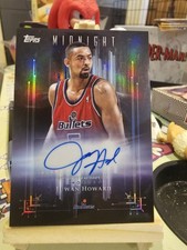 2025-26 Topps Midnight Dark Marks Autograph Juwan Howard #DM-JH Bullets