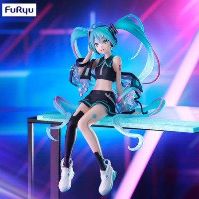 Hatsune Miku Noodle Stopper Figure Neon Cyber Ver. FuRyu JAPAN