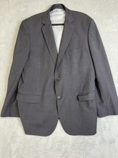 Pronto Uomo Blazer Mens 48 Long Wool Blend Sport Coat Classic 2 Button Suit Jack