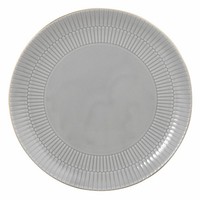 Seltmann Weiden Speiseteller Rund Amina Silbergrau Goldrand Teller Grau 27.8 Cm