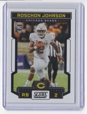 2023 Score Roschon Johnson Rookie Chicago Bears #335