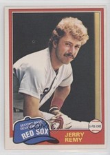 1981 O-Pee-Chee White Back Jerry Remy #131 2k3