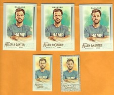 Johnny Bananas lot of 5 - 2020 A & G Baseball - UNLIMITED SHIPPING FOR $4.00