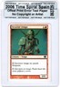 MTG Spanish 2006 8th Edition Goblin Raider 191 TEST Paper Print Error Card