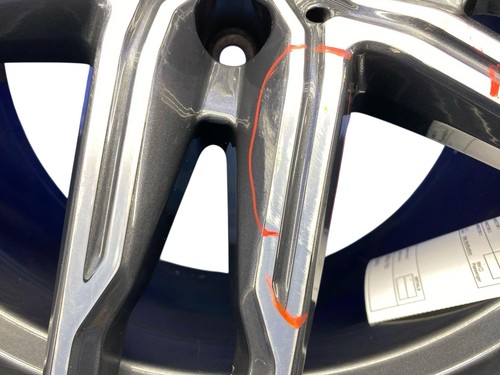2020 BMW M8 20X10.5 M SPORT 5 DOUBLE SPORT WHEEL RIM W/ MACHINED FACE *SCUFFS* - Picture 9 of 16