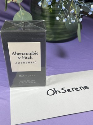 Abercrombie & Fitch Authentic Man/ homme Eau de toilette -1.7FL OZ - Brand New