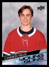 2020-21 Upper Deck #705 Cameron Hillis Young Guns RC