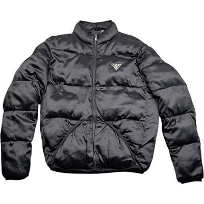 Love Moschino Jacke Large Damen Schwarz Polyester Freizeit Designer Puffer Winter