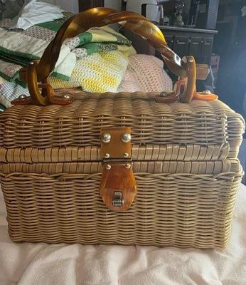 Wicker 1960s Vintage Change Purses for sale | eBay