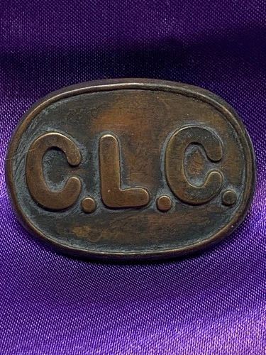 Genuine Rare WW1 CLC Chinese Labour Corps Hat/Cap badge with 4 blades