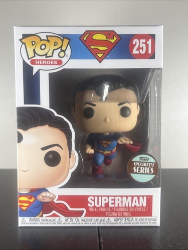 Pop! DC Flying Superman 80th Ann. #251 Specialty Series Vinyl Figure