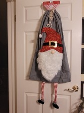 Christmas Gift Sack for Decoration Only NWT "SANTA" 25-522