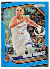 DIANA TAURASI 2025 Panini Prizm WNBA #7 Phoenix Mercury CAROLINA BLUE /125 PRIZM
