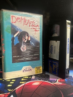 Demented (1982) VHS Horror/Slasher/Revenge Mega Rare Aus Big Box Ex-rental