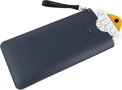 Linkidea Vegane Leder-Tastatur-Hülle, kompatibel mit Logitech K380 Bluetooth