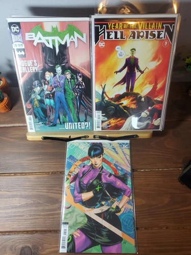 Batman #89, Hell Arisen #3 First Print First Punchline + Batman 92 Artgerm