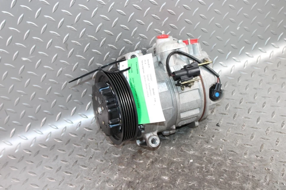 04-07 JAGUAR XJ8 A/C AC Air Conditioning Climate Compressor Unit OEM Factory OE - Image 3 of 4