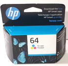HP 64 Tri-color Original Ink Cartridge , N9J89AN#140