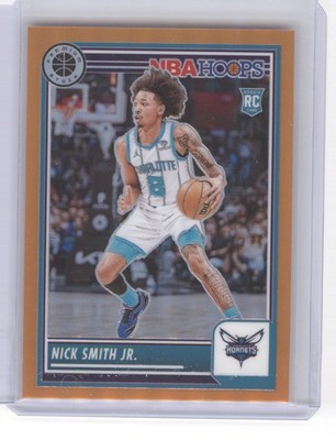 2023-24 Panini Nba Hoops Premium Stock - Nick Smith Jr. Orange Prizm /299
