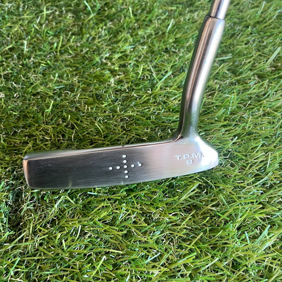 Spalding TPM 9 Putter T. P. Mills Refinished Vintage Blade Putter Custom Polish - Image 2 of 4